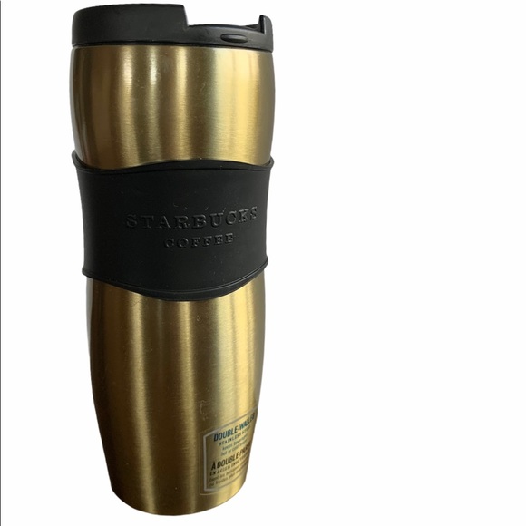 Starbucks gold stainless steel tumbler